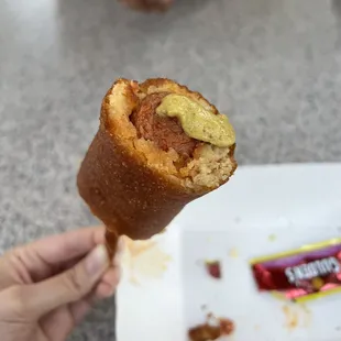 Hot-Link Corn Dog