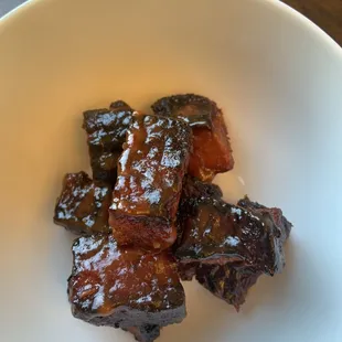 Pork belly burnt ends