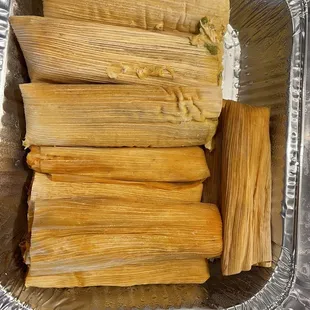 RED PORK TAMALES