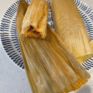 GREEN CHICKEN TAMALES