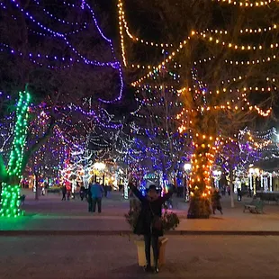 Santa Fe Plaza, Xmas