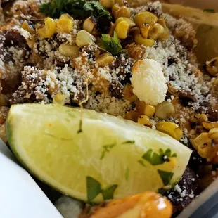 Loaded tajin fries