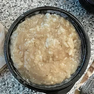 Side White Rice and Turkey Gravy