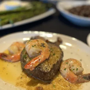 filet mignon &amp; shrimp