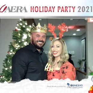 Corner 10 Photo Booth Services - Holiday Party