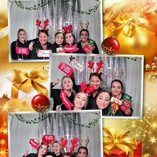Corner 10 Photo Booth Services - Holiday Party
