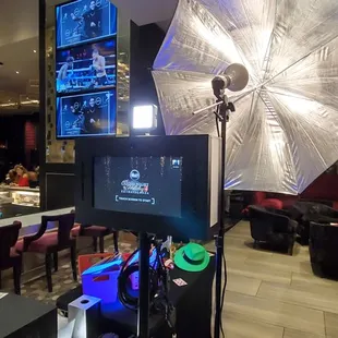 Corner 10 Photo Booth Services - Company Casino Themed Holiday Party