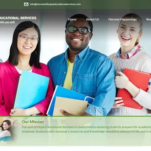 Harvest of Hope Website