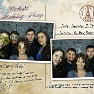 Photo Booth Print Example 5