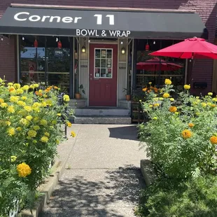 Front of the restaurant