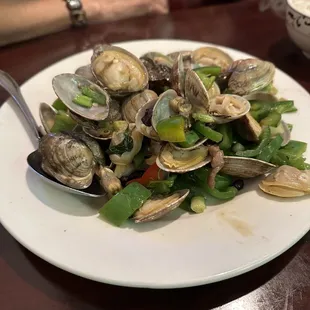 Clams with Fermented Beans