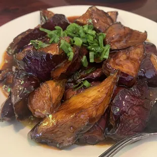 Eggplant with Garlic Sauce