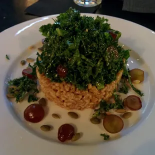 Farro and Kale Salad ($12)