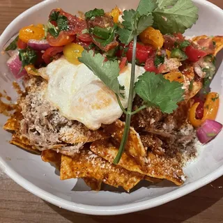 Chipotle Pork Chilaquiles*