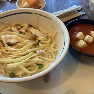 Chiken carbonara