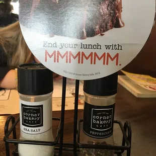 Grind your own salt and pepper at each table. Something that makes it just a little bit nicer than other places.