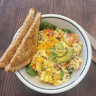 Bacon Avocado Egg Bowl - NEW