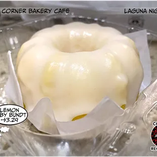 Lemon Baby Bundt - Very moist &amp; sweet; moderation is key. (I lost my keys.)