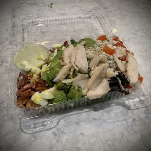 Turkey Cobb salad