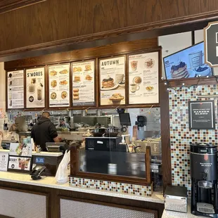 Front counter at Corner Bakery &amp; Cafe