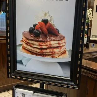 Chocolate Hazelnut &amp; Berries Pancakes for a limited time