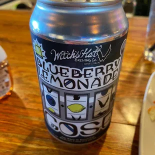 Blueberry lemonade from south Lyon&apos;s witches hat