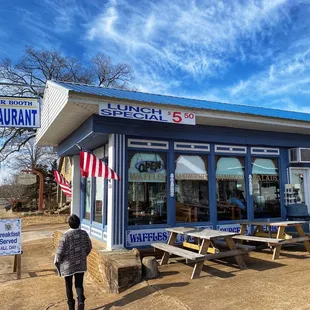 Right off Main Street