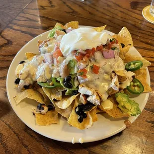 Chicken nachos