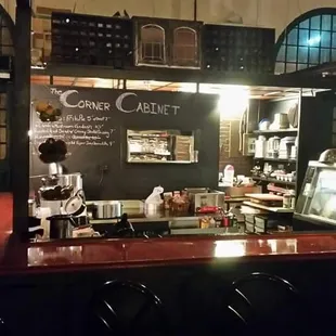 Corner Cabinet is a restaurant located inside the Central Market York, Pa. Open Tues.-Sat. Delicious variety of fresh food.