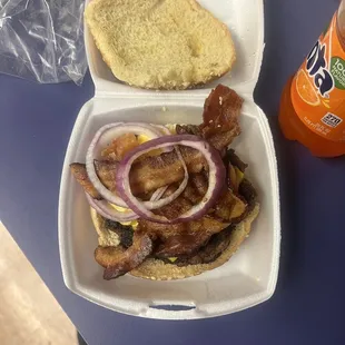 Dry 1/2 Lb. Cheeseburger