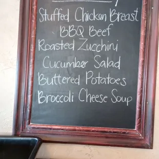 The Wednesday specials