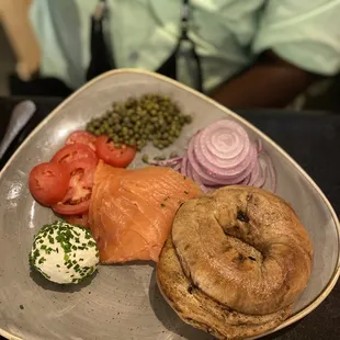 Sliced Smoked Salmon Platter