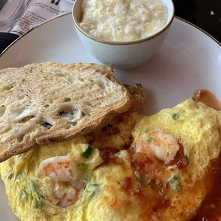 Eastern Shrimp Omelet