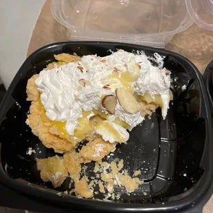 Ordered coconut, not banana.