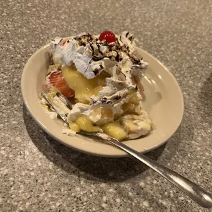 Banana Split Pie