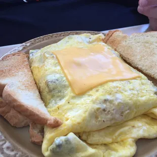 3-egg omelet