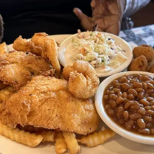 Fish &amp; shrimp special