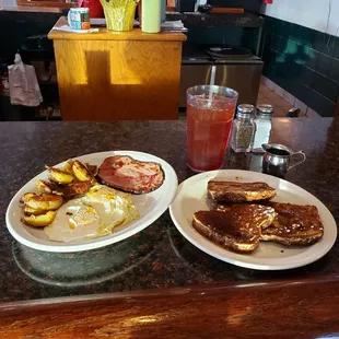 Cafe Classic Breakfast with pretty much everything.
