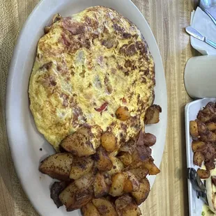 Meat Lovers omelette