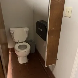 Women stall in the restroom