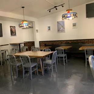 The extra room next to the main area