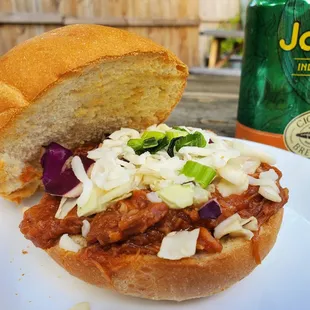 BBQ Pulled Pork sandwich