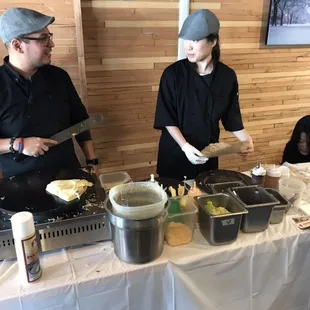 a pop-up crêpe stand found there, popping up Saturday mornings in  February &amp; March. Yum/fun!