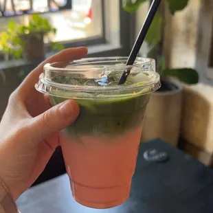 Strawberry Milk Matcha