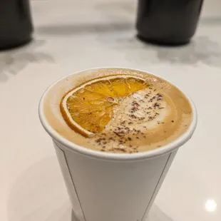Old fashioned cappuccino