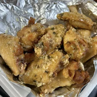 Butter Garlic Wings