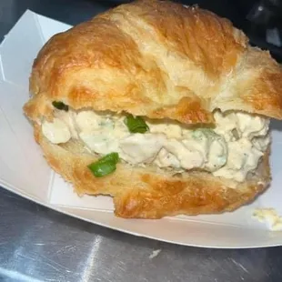 Homemade Chicken Salad Croissant