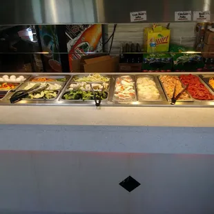 salads, interior