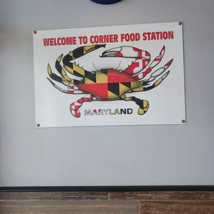 Entry way logo.