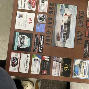 Just in case you need some contacts while you wait.